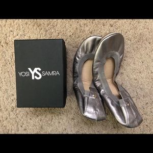 Yosi samra pewter Flats